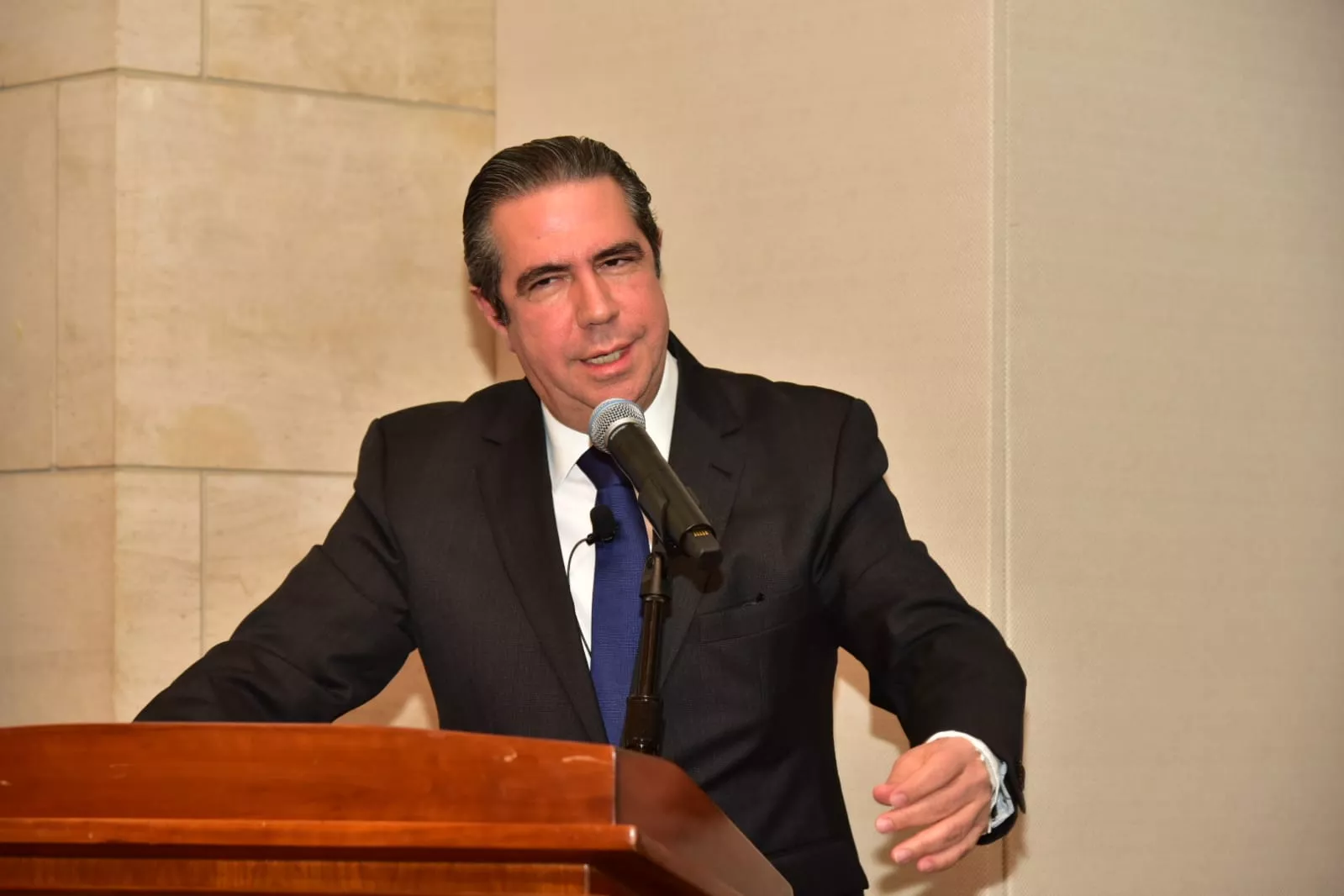 Francisco Javier García, miembro del Comité Político del PLD.