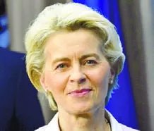 Von der Leyen tendrá dos reuniones  con Xi Jinping.