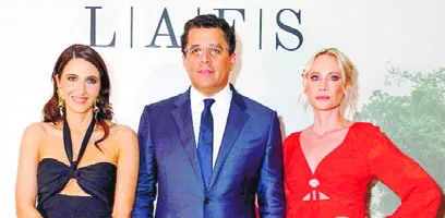 Estefanía Lacayo, David Collado y Samantha Tams.