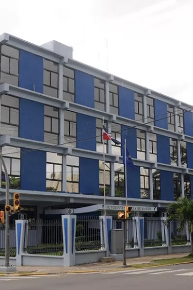 Edificio de la Superintendencia de Bancos.