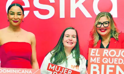 Milagros Cabral, Katherine Motika y  Jhoanna Freites.