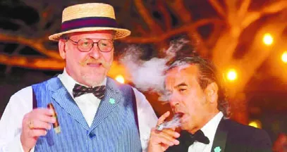 Cigar Night  Jean Michel Louis y José María Espart.