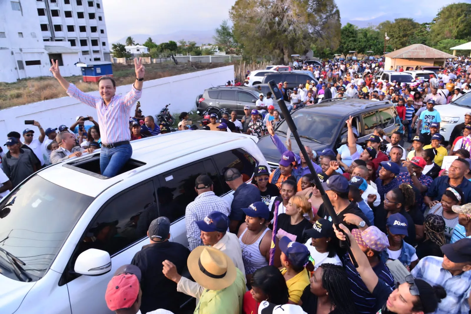 ABEL MARTINEZ A SU SALIDA DE ACTIVIDAD EN SAN JUAN