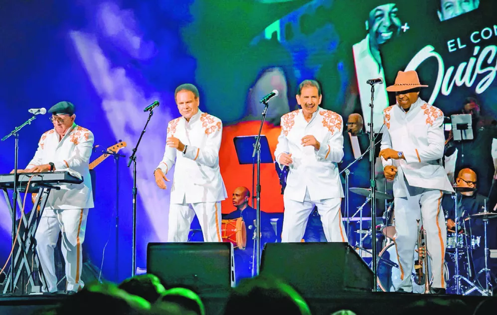 Con varios invitados el Conjunto Quisqueya celebró 50 aniversario en el Coca-Cola Music Hall Miramar de Puerto Rico.