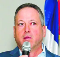 José Mera, tesorero del Comité Olímpico Dominicano.