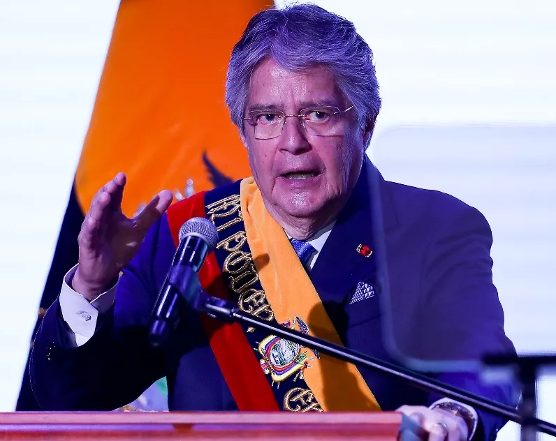 Lasso presenta su informe a la Nación tras la muerte cruzada que cerró la Asamblea Nacional