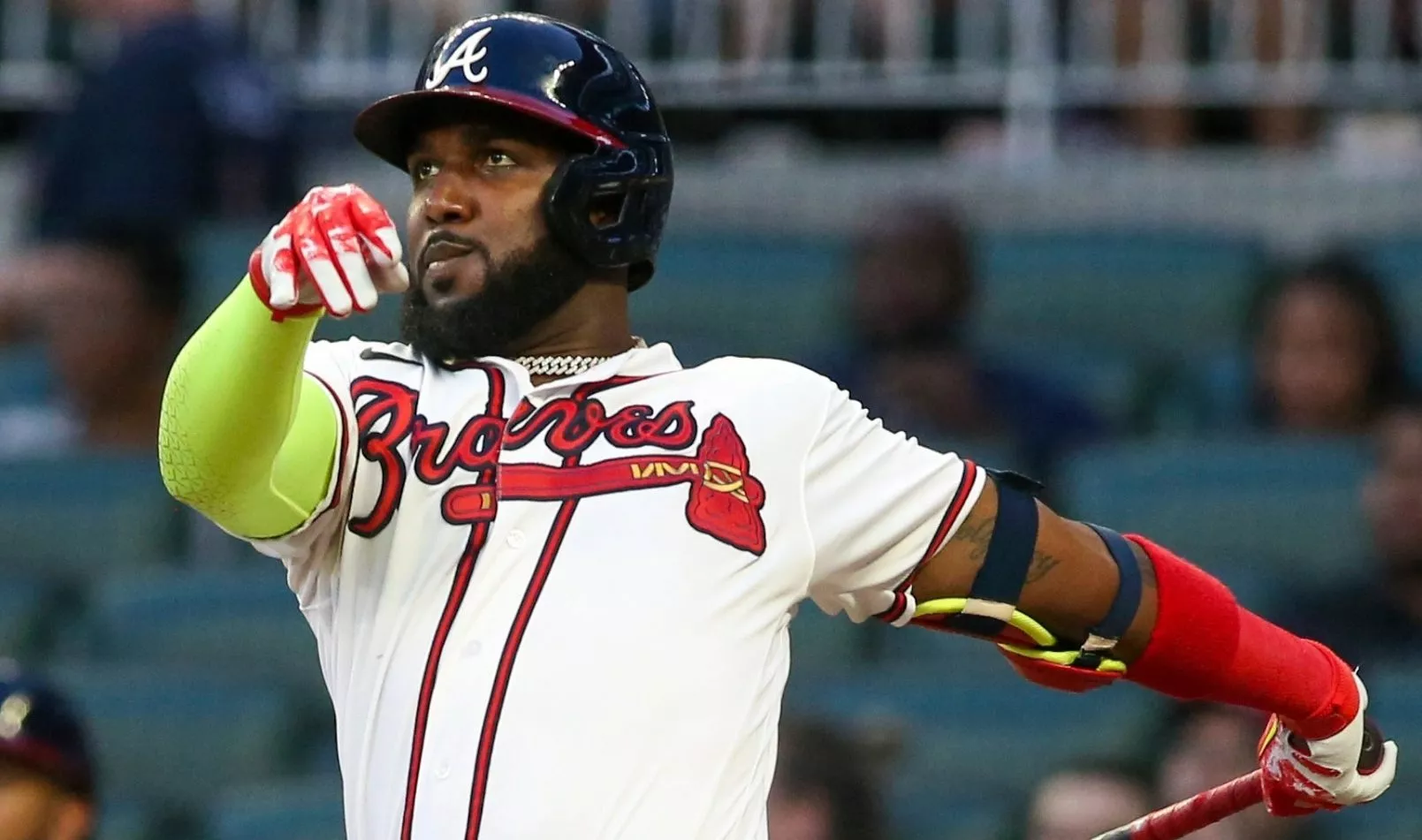 Marcell Ozuna, designado de los Bravos de Atlanta.