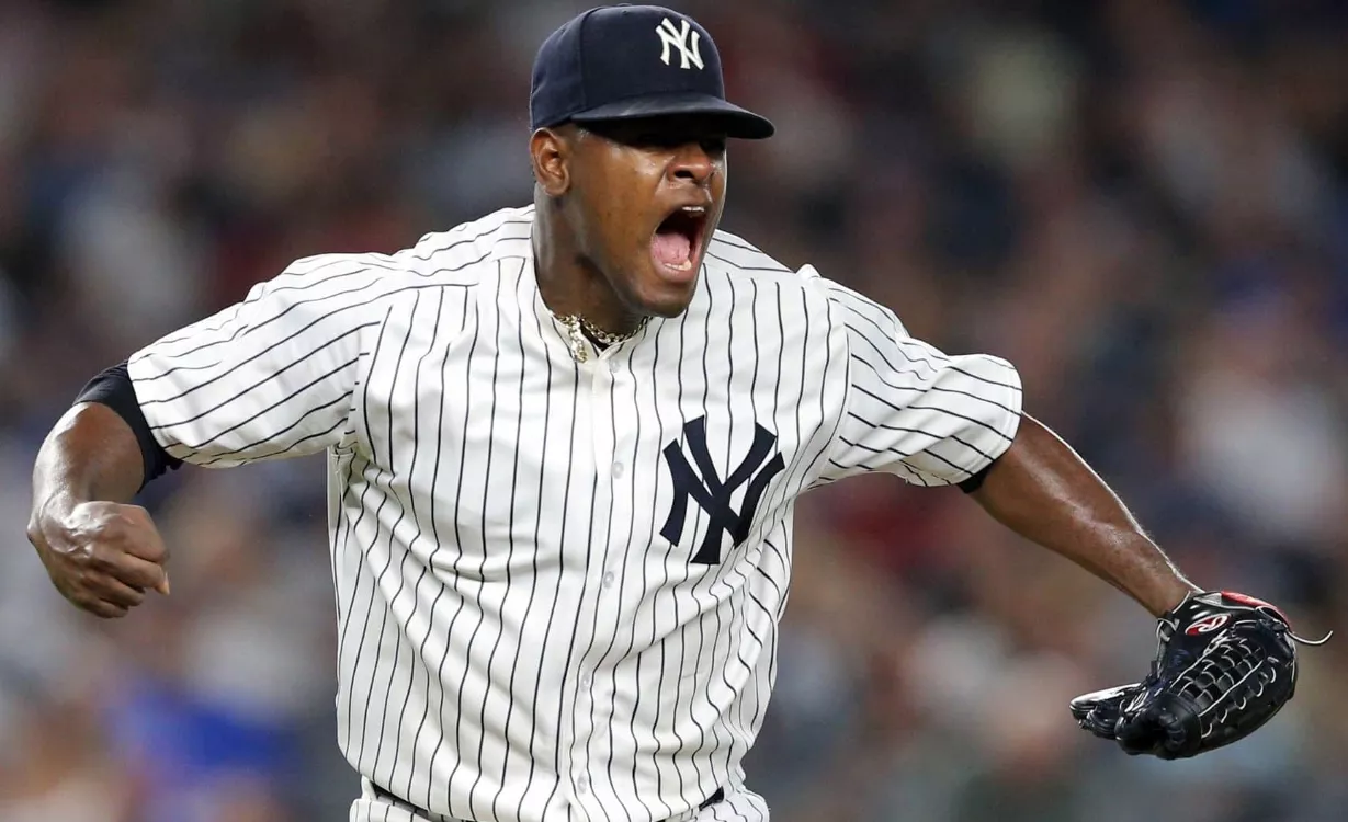 El dominicano Luis Severino está en constante desacuerdo con la gerencia de los Yanquis.  AP