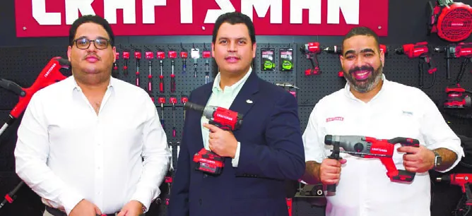 Jorge Luis Núñez, José Enrique Núñez y Leonardo Torres.