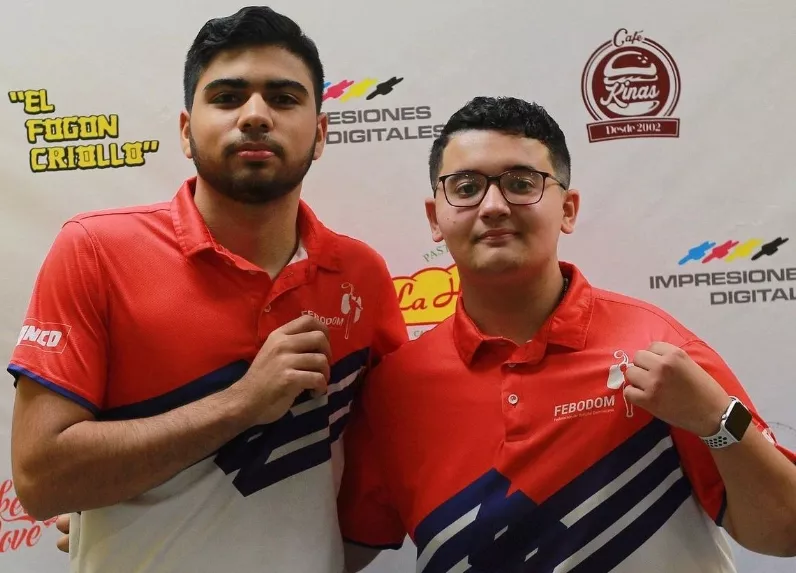 Roberto Morín y Gabriel Ureña ganadores oro en dobles .