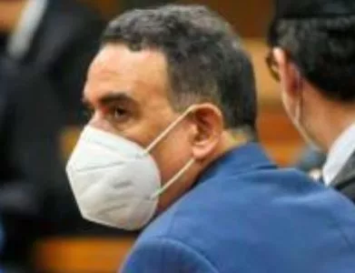 Juan Alexis Medina Sánchez en una de las audiencias.