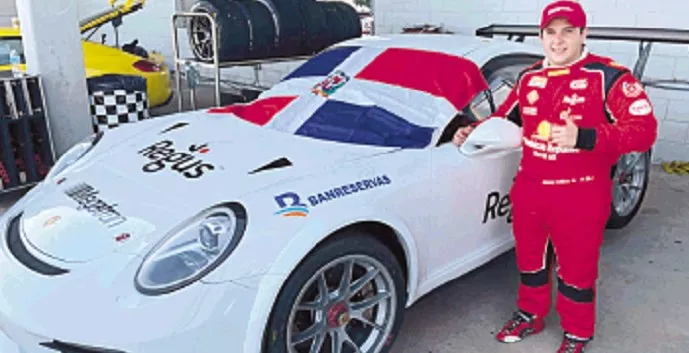 Jimmy Llibre se alista para volver a leventar la bandera dominicana en suelo extranjero.