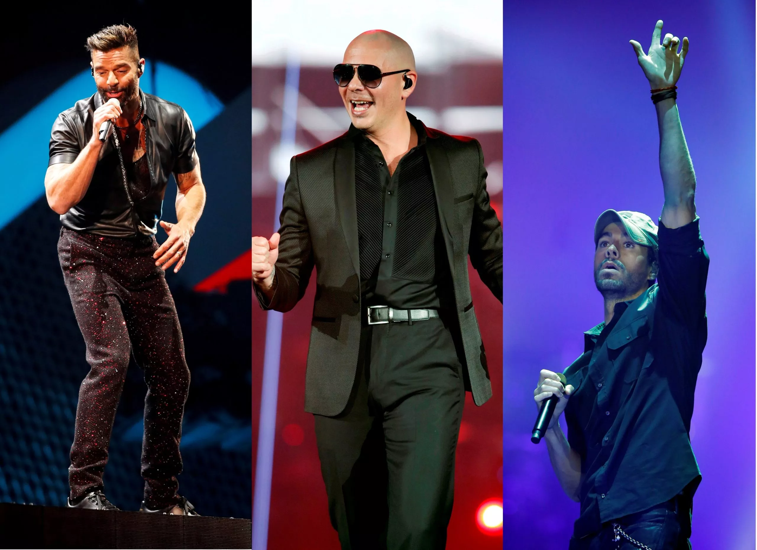 Enrique Iglesias, Ricky Martin y Pitbull se unen en la gira "Trilogy Tour" este otoño