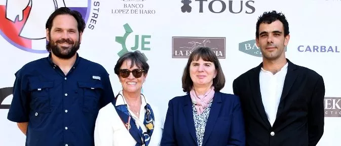 Pedro Jiménez, Marian Cunnigham, Birgit Valkenborg  y Miguel Agudo.