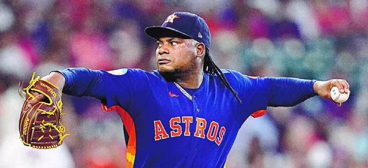 El dominicano Framber Valdez se afianza como uno de los mejores lanzadores de la actualidad.