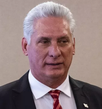 Cuban President Miguel Diaz-Canel visits Italy