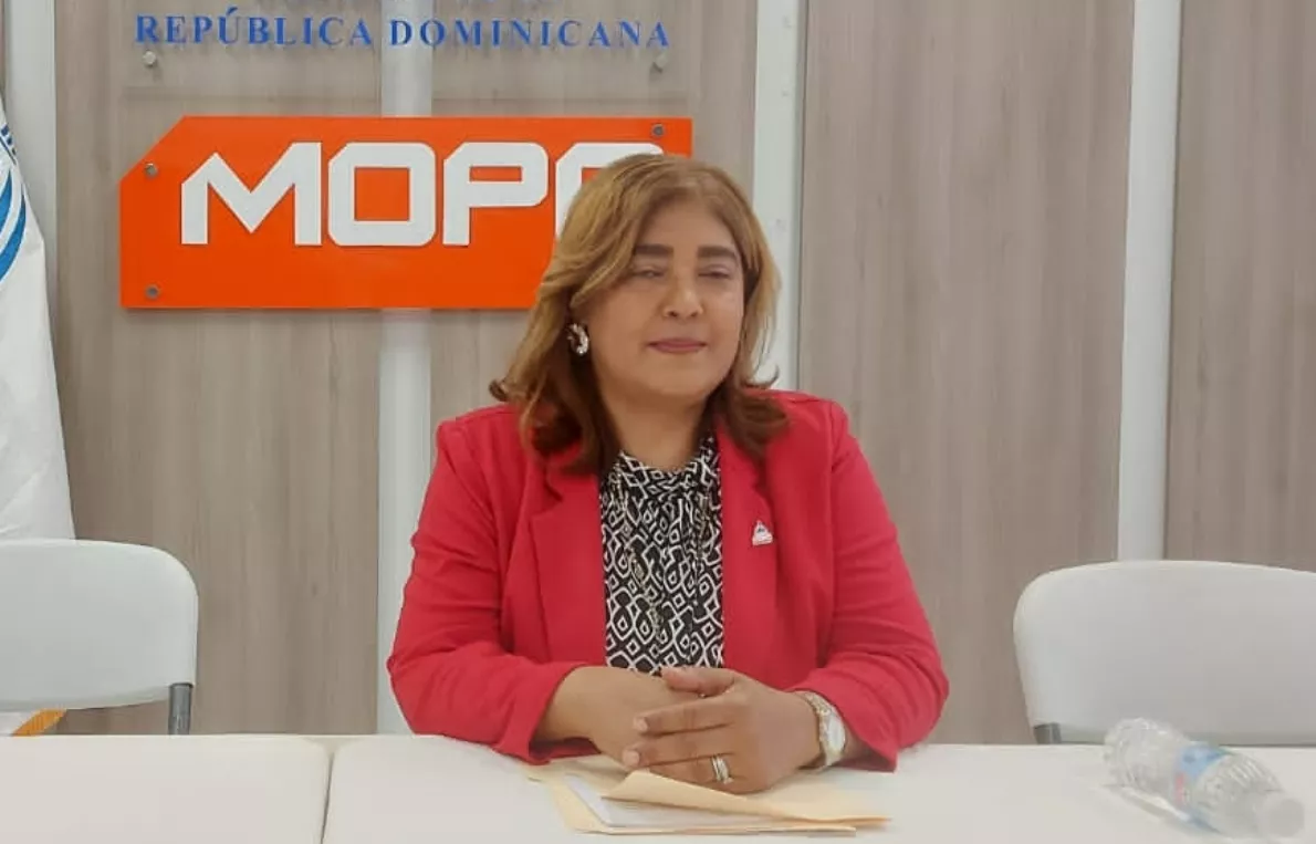 Lérida Tobal, directora de la Oficina de Libre Acceso a la Información Pública del MOPC.