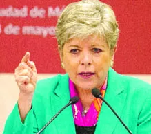 Alicia Bárcena será la nueva canciller de México.