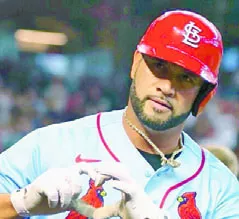 Albert Pujols ayudará  a fortalecer el béisbol en el mundo.