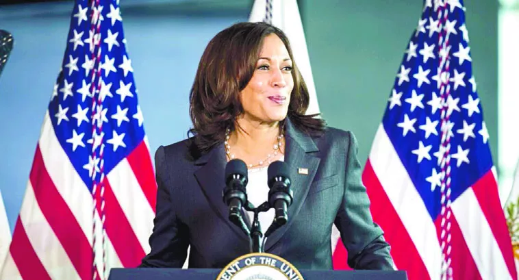 La vicepresidenta estadounidense, Kamala Harris, se reunió en Jamaica con lideres de Caricom.