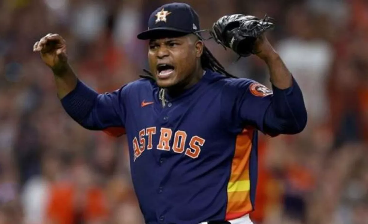 El zurdo Framber Valdez, de Houston,  se afianza como uno de los mejores en las Mayores.   AP