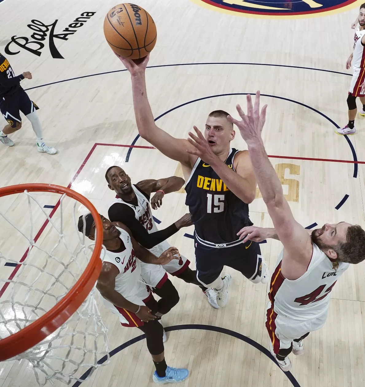 Nikola Jokic, Kevin Love