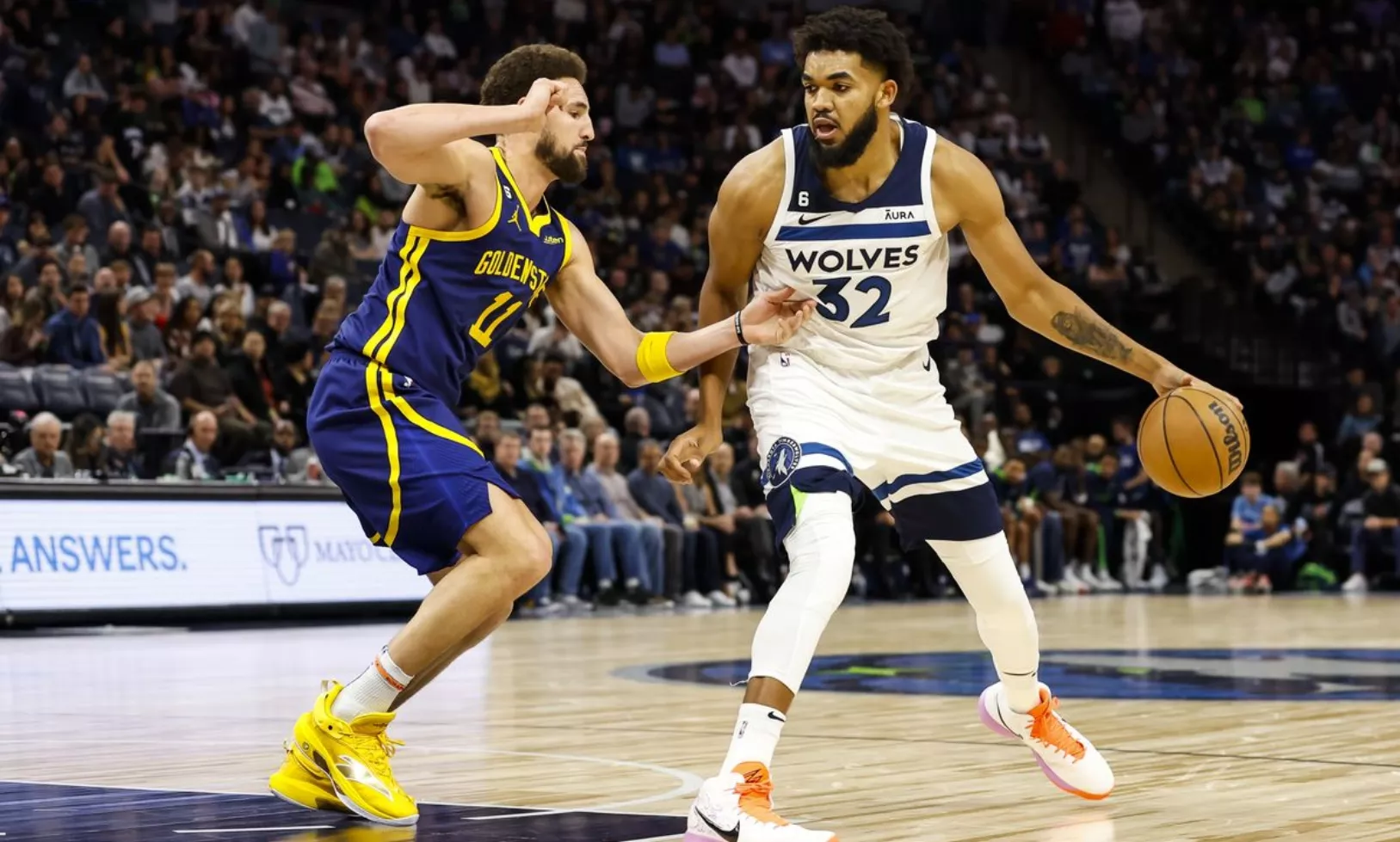 Karl-Anthony Towns es  el jugador más importante  de Minnesota Timberwolves   y  gran pieza de cambio en el mercado.  Ap