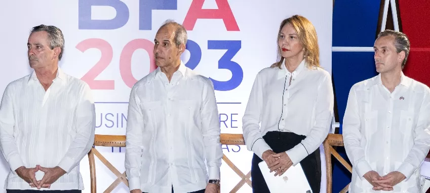William Malamud, Edwin de los Santos, Milagros Germán y Alexander Titolo.