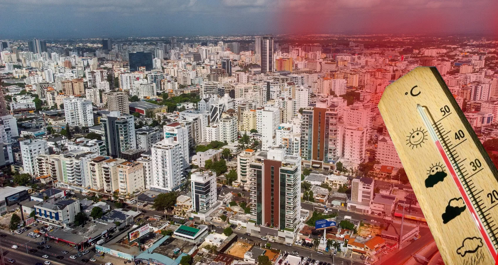 Los dominicanos se la ingenian de diferentes maneras para hacer frente a las altas temperaturas que afectan al país.