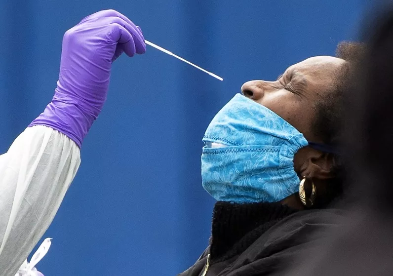 Coronavirus COVID-19 testing in Boston