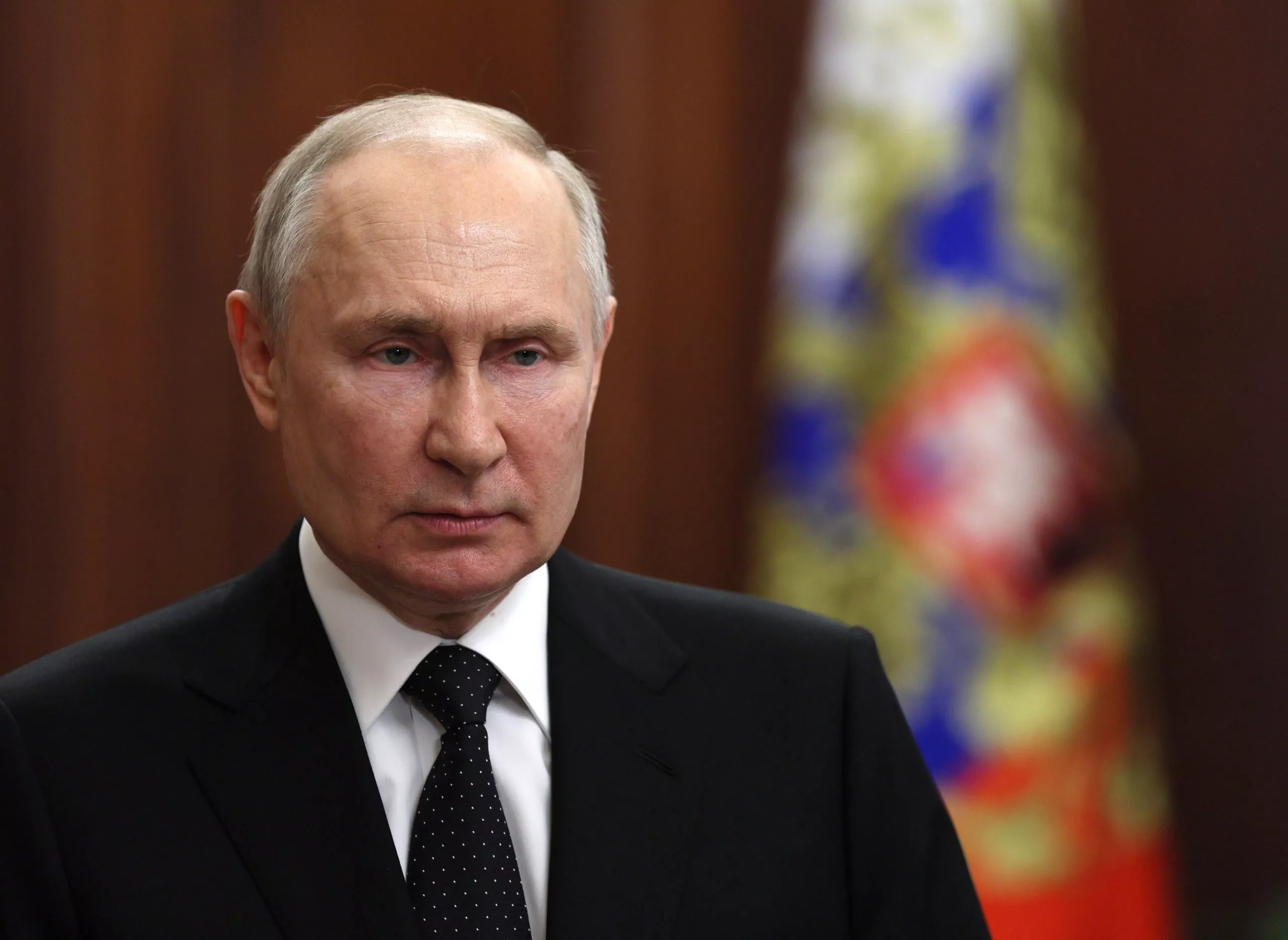 Russian President Putin delivers address to the nation