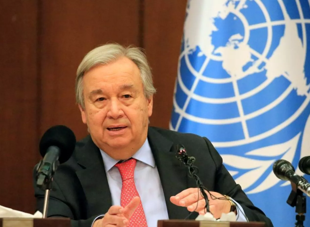 El secretario general de la ONU, António Guterres.