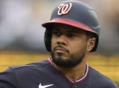 Nationals Dodgers Baseball