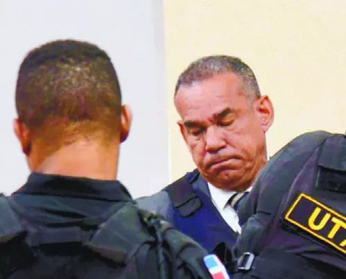 Reacción de Alburquerque después del fallo del tribunal.