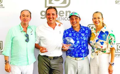 Amalio Pérez, Mario Abreu, Juan Arimón y Alexandre Coulange.