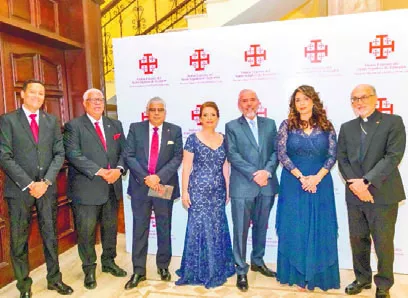 El evento contó con la participación del Trío de Cámara de Santo Domingo.