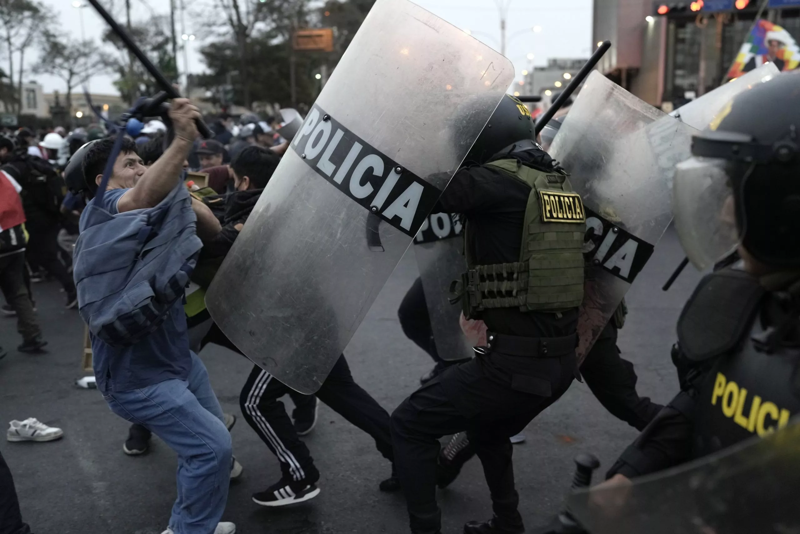 APTOPIX Peru Unrest