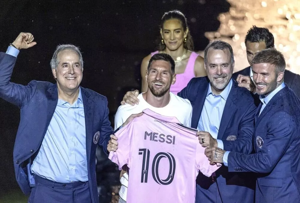 Lionel Messi presentation at Inter Miami CF