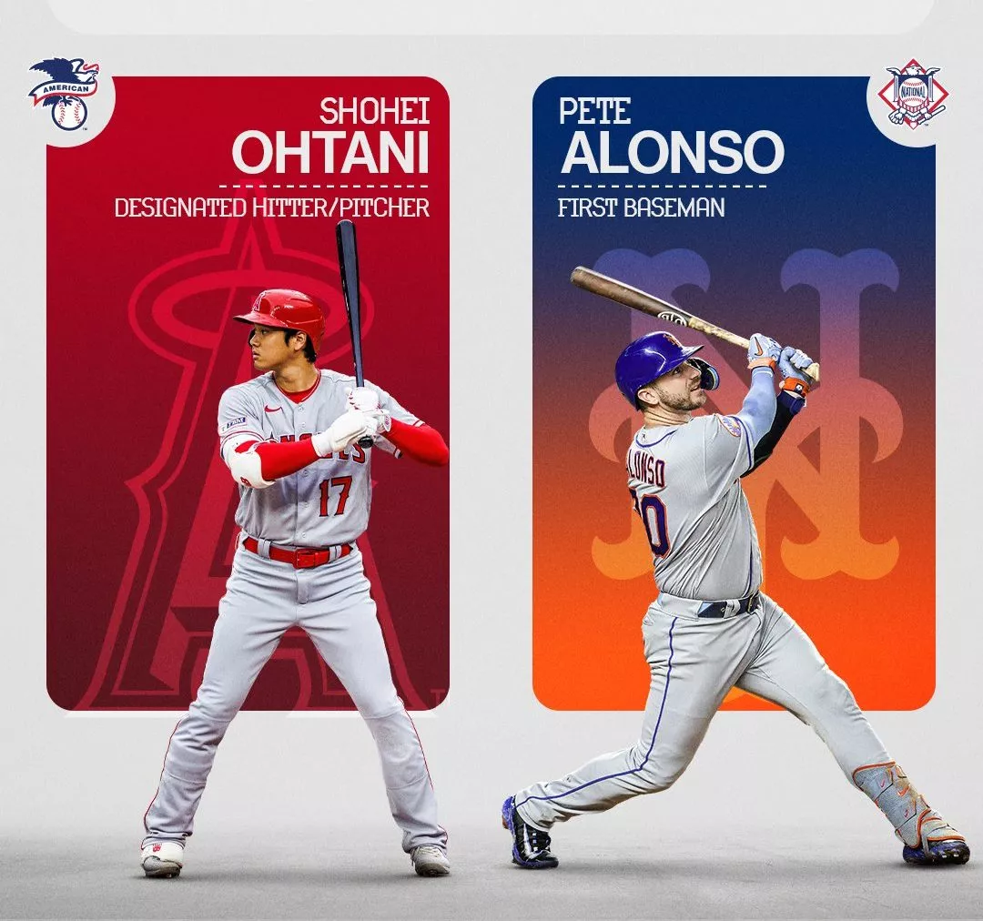 Shohei Ohtani y Pete Alonso