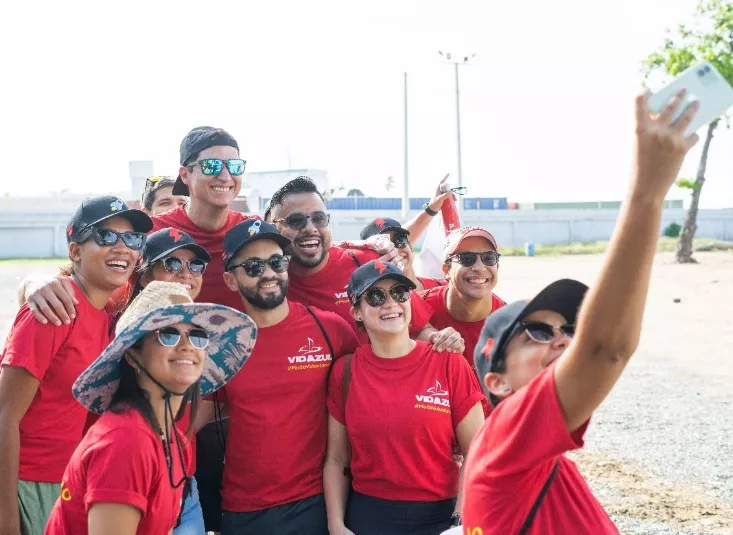 Representantes de la empresa PedidosYa.