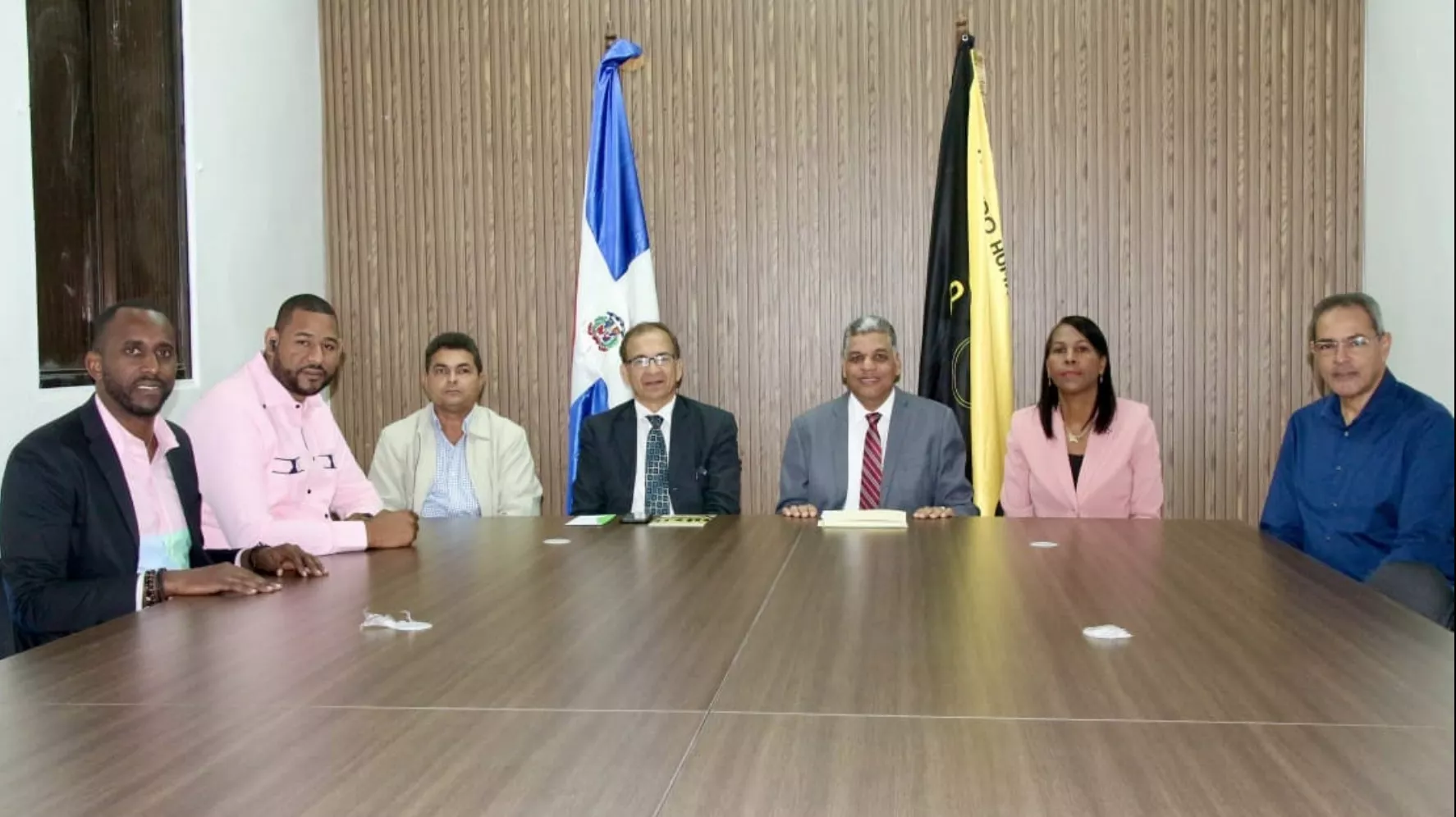(foto) Altos dirigentes del PHD en una de las reuniones celebradas recientemente.