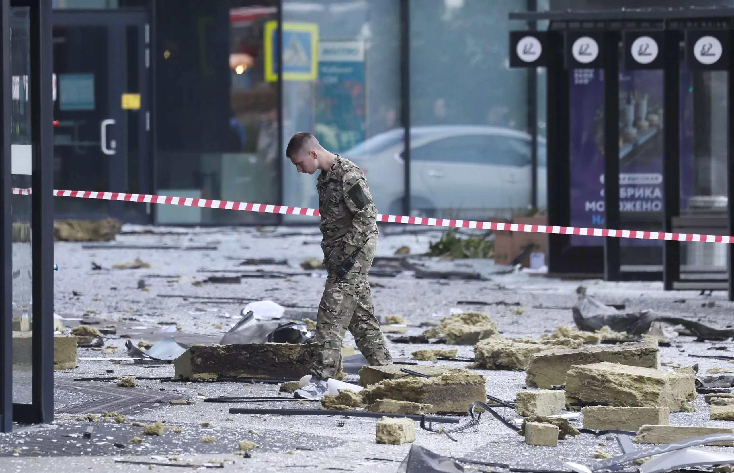 Russia accuses Ukraine of drone attack on Moscow