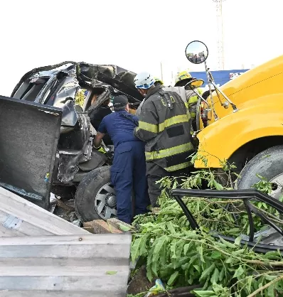 Accidente entre Patana y Jipeta.   Hoy/Manolito Jimenez 09/08/23