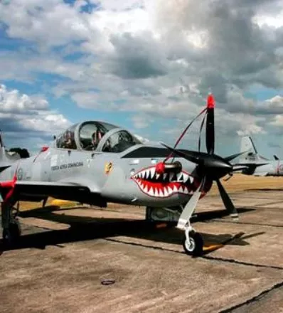 Ocho aeronaves  Super Tucano fueron adquiridas.