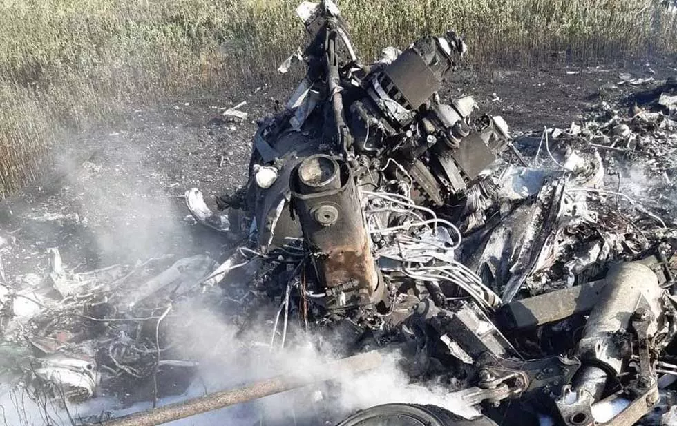 avión privado de Prigozhin que se estrelló en Rusia