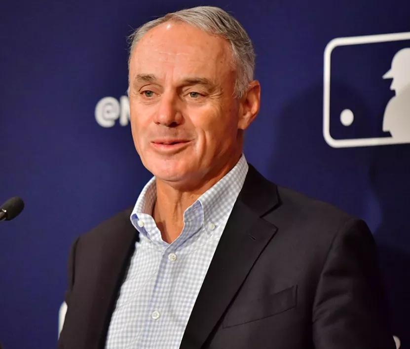 Rob Manfred, comisionado de Grandes Ligas de Béisbol.