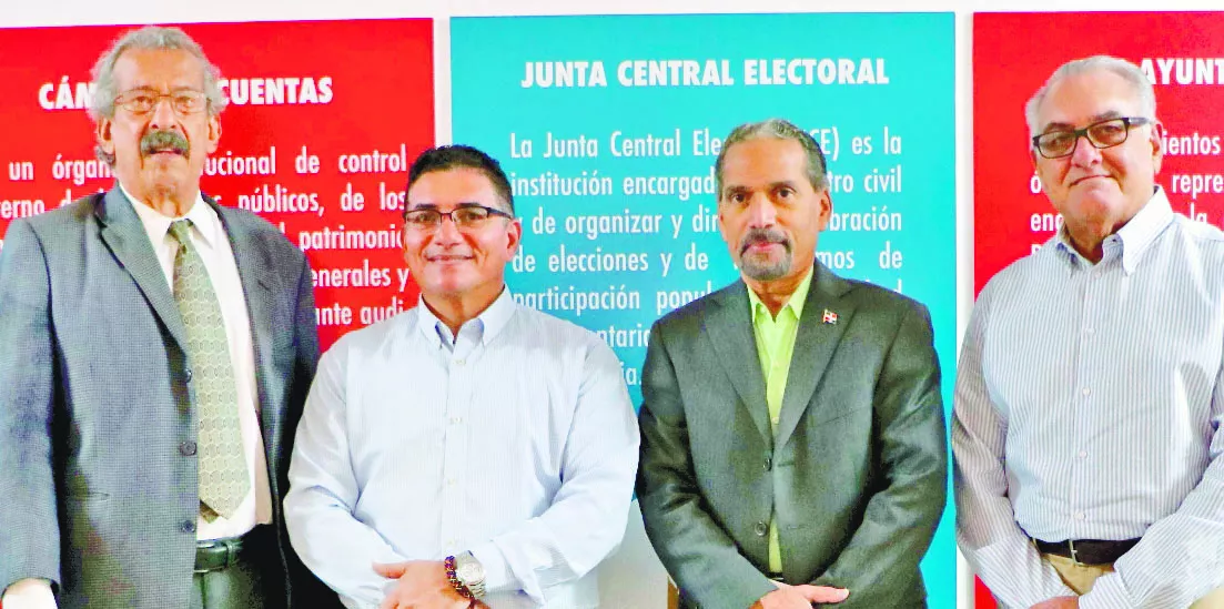 José Guerrero, Welnel Féliz, Juan Pablo Uribe y Marcial Najri.