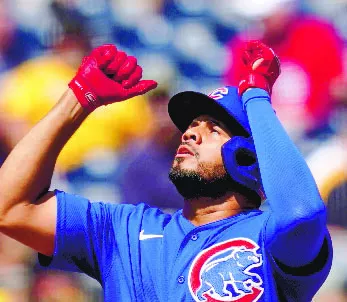 Jeimer Candelario agradece.