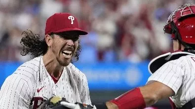 APTOPIX Nationals Phillies Baseball