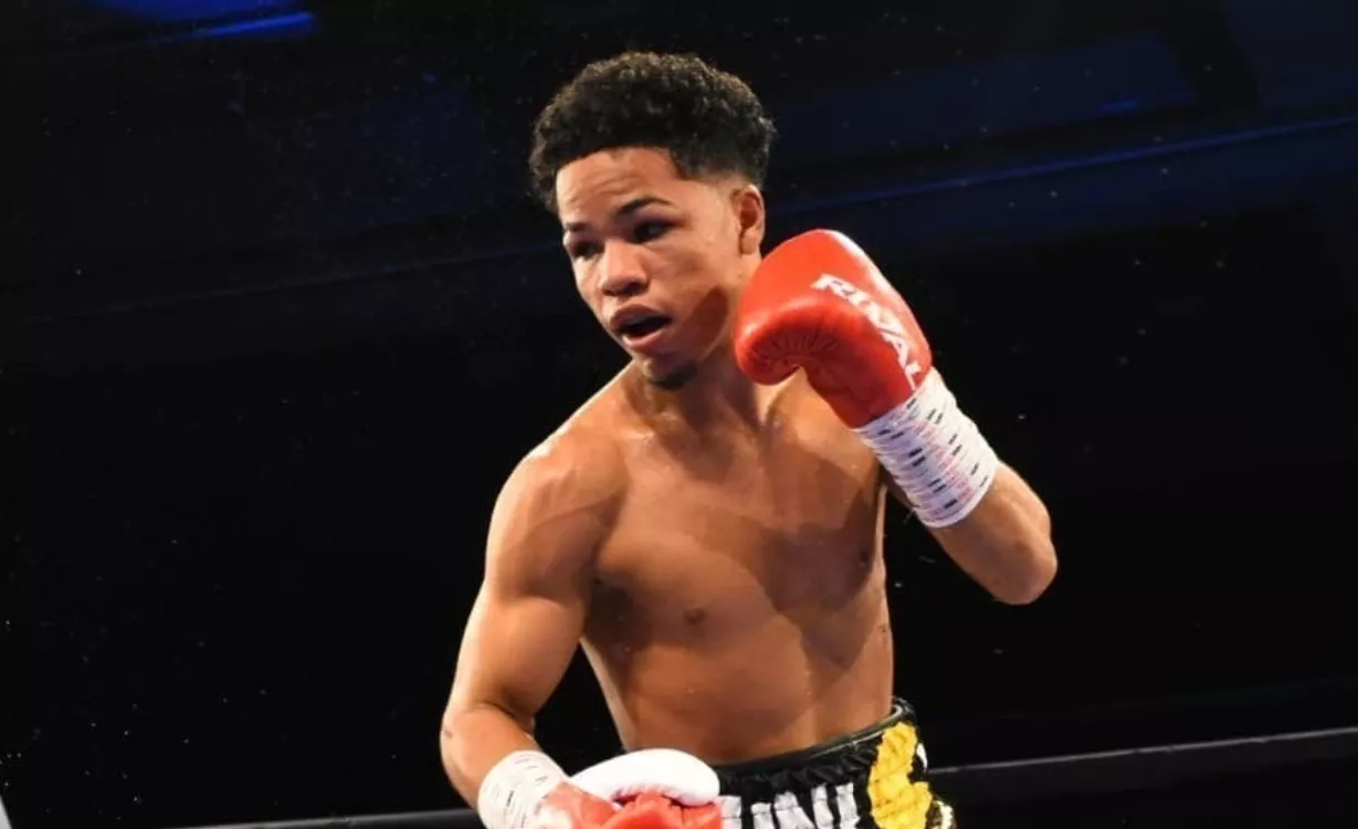 El pugilista Erick “Mini PacMan" Rosa se alista para defender su  título en el país.  fuente externa